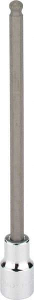 Blackhawk by Proto - 3/8" Drive, 1/4" Hex Bit Socket - 6" OAL, 5-23/64" Bit Length, Ball End - USA Tool & Supply