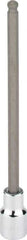 Blackhawk by Proto - 3/8" Drive, 1/4" Hex Bit Socket - 6" OAL, 5-23/64" Bit Length, Ball End - USA Tool & Supply