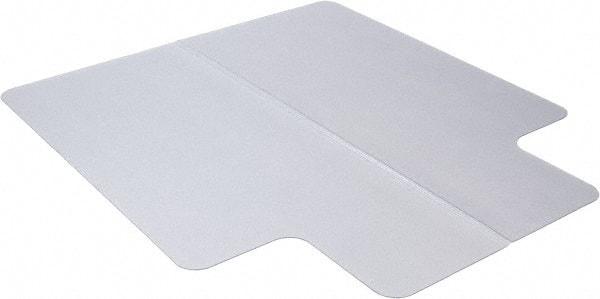 Aleco - 53" Long x 45" Wide, Chair Mat - Single Lip, Straight Edge Style - USA Tool & Supply