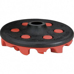Dynabrade - 4 Inch Diameter Handheld Buffer and Polisher Eraser Disc Assembly - USA Tool & Supply