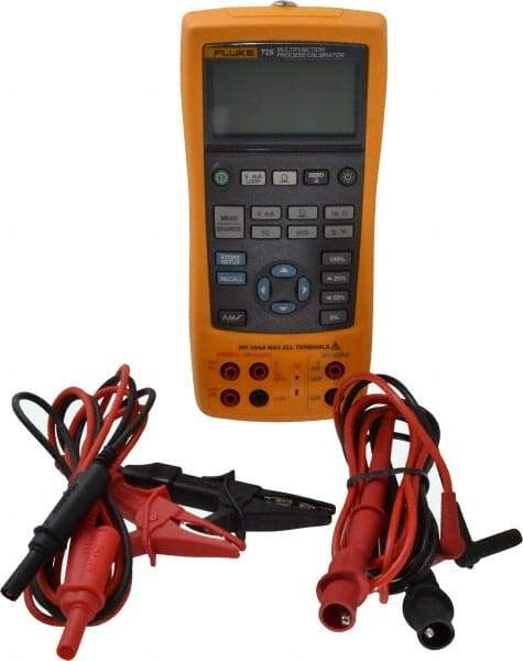 Fluke - 24 mA, 3200 Ohm, 10 kHz Calibrator - 30 VDC, 3 Year Warranty - USA Tool & Supply