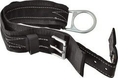 Miller - Size L, 39 to 47 Inch Waist, 3 Inch Wide, Single D Ring Style Body Belt - Nylon Webbing, Include Comfort Pad, Tongue Buckle Connection - USA Tool & Supply