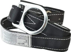 Miller - Size XL, 42 to 50 Inch Waist, 1-3/4 Inch Wide, Single D Ring Style Body Belt - Nylon Webbing, Tongue Buckle Connection - USA Tool & Supply