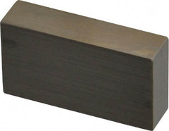 Mitutoyo - 0.75" Rectangular Steel Gage Block - Accuracy Grade 0, Includes Certificate of Inspection - USA Tool & Supply