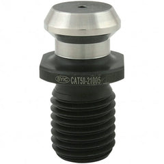 Techniks - Retention Knobs Type: Standard Taper Size: CAT50 - USA Tool & Supply