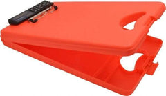 Saunders - 16 Inch Long x 10 Inch Wide x 2-5/8 Inch High, Clip Board - Orange - USA Tool & Supply