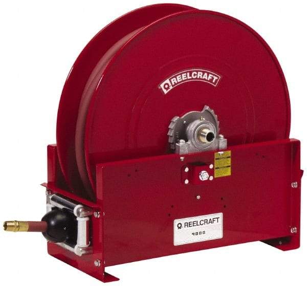 Reelcraft - 100' Spring Retractable Hose Reel - 300 psi, Hose Included - USA Tool & Supply