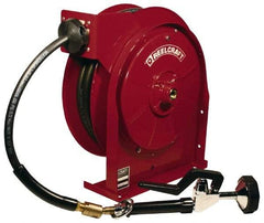 Reelcraft - 35' Spring Retractable Hose Reel - 250 psi, Hose Included - USA Tool & Supply