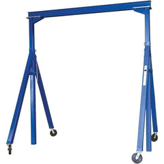 Vestil - 6,000 Lb Load Capacity, Steel Gantry Crane - USA Tool & Supply