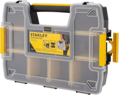 Stanley - 11-39/64" Wide x 2-15/64" High x 8-39/64" Deep, SortMaster Light - Plastic Frame, 10 Compartments - USA Tool & Supply