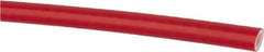 Eaton - 1/4" ID x 3/8" OD, 1/16" Wall Thickness, Cut to Length (500' Standard Length) Polyamide Tube - Red, 1400 Max psi - USA Tool & Supply