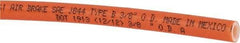 Eaton - 1/4" ID x 3/8" OD, 1/16" Wall Thickness, Cut to Length (500' Standard Length) Polyamide Tube - Orange, 1400 Max psi - USA Tool & Supply