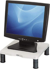 FELLOWES - Platinum & Graphite Monitor Riser - Use with 21" Monitors - USA Tool & Supply