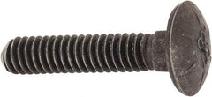 Value Collection - 1/4-20 UNC 1-1/4" Length Under Head, Standard Square Neck, Carriage Bolt - Grade 8 Alloy Steel, Uncoated - USA Tool & Supply