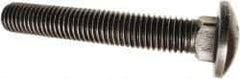 Value Collection - 5/16-18 UNC 1-1/2" Length Under Head, Standard Square Neck, Carriage Bolt - Grade 8 Alloy Steel, Zinc Trivalent Chromate Finish - USA Tool & Supply