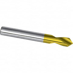 Magafor - 1/8" Body Diam, 90° Point, Cobalt, 2" Overall Length, Spotting Drill - USA Tool & Supply