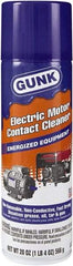 Gunk - Tetrachloroethylene Electrical Cleaner - 22 oz Aerosol Can - USA Tool & Supply