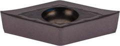 Iscar - DCGT3-1 AS Grade IC907 Carbide Boring Insert - 55° Diamond, 7° Relief Angle, 3/8" Inscr Circle, 5/32" Thick, 1/64" Corner Radius - USA Tool & Supply
