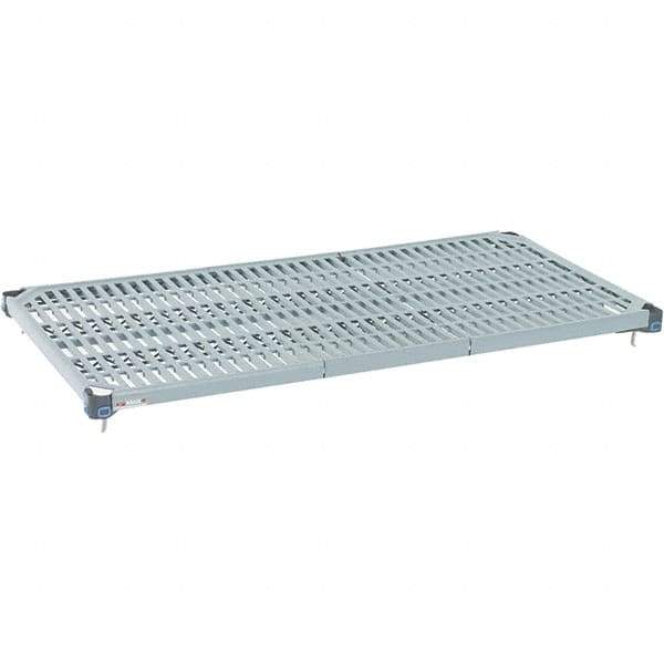 Metro - 54" Wide, 1-1/2" High, Open Shelving Shelf - Polymer, 18" Deep, Use with Metro Max Q - USA Tool & Supply