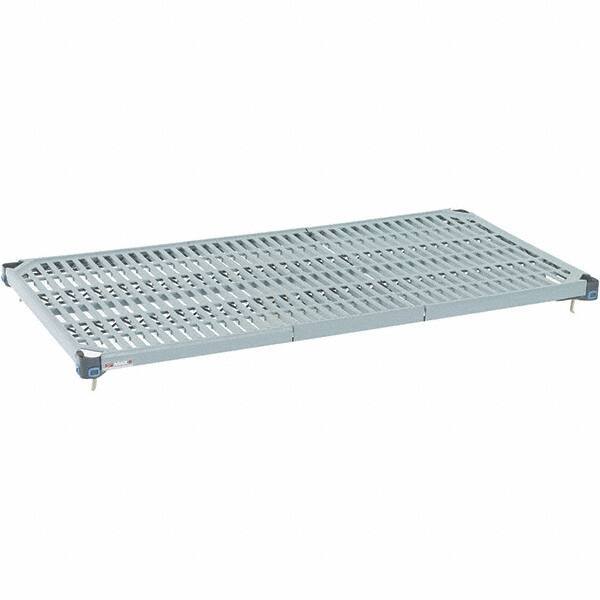 Metro - 54" Wide, 1-1/2" High, Open Shelving Shelf - Polymer, 24" Deep, Use with Metro Max Q - USA Tool & Supply