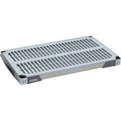 Metro - 30" Wide, 1-1/2" High, Open Shelving Shelf - Polymer, 18" Deep, Use with Metro Max I - USA Tool & Supply