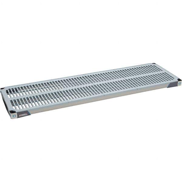 Metro - 60" Wide, 1-1/2" High, Open Shelving Shelf - Polymer, 18" Deep, Use with Metro Max I - USA Tool & Supply