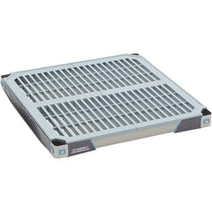 Metro - 24" Wide, 1-1/2" High, Open Shelving Shelf - Polymer, 24" Deep, Use with Metro Max I - USA Tool & Supply