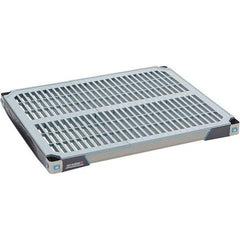 Metro - 30" Wide, 1-1/2" High, Open Shelving Shelf - Polymer, 24" Deep, Use with Metro Max I - USA Tool & Supply