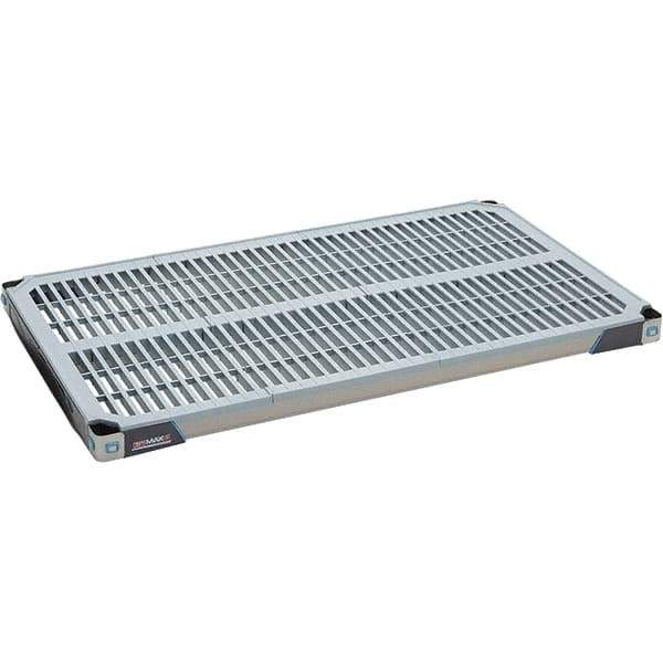 Metro - 42" Wide, 1-1/2" High, Open Shelving Shelf - Polymer, 24" Deep, Use with Metro Max I - USA Tool & Supply