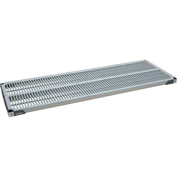 Metro - 72" Wide, 1-1/2" High, Open Shelving Polymer Shelf - Polymer, 24" Deep, Use with Metro Max I - USA Tool & Supply