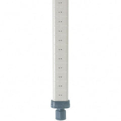 Metro - 54" High, Open Shelving Post - Polymer, Use with Metro Max I Shelving - USA Tool & Supply