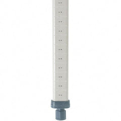 Metro - 86" High, Open Shelving Post - Polymer, Use with Metro Max I Shelving - USA Tool & Supply
