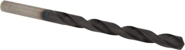 Hertel - 7/16" 135° High Speed Steel Jobber Drill - TiCN Finish, Right Hand Cut, Spiral Flute, Straight Shank, 5-1/2" OAL, Split Point - USA Tool & Supply