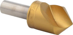 M.A. Ford - 1" Head Diam, 1/2" Shank Diam, 1 Flute 90° High Speed Steel Countersink - USA Tool & Supply