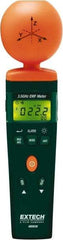 Extech - 3-1/2 Ghz Max, LCD Display, RF and EMF Meter - 9V Power Supply - USA Tool & Supply