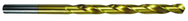 7.3mm Dia. - HSS GP Taper Length Drill - 118° Point - TiN - USA Tool & Supply