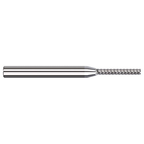 Variable Helix End Mills for Aluminum Alloys - Finishers - 0.1250″ (1/8″) Cutter Diameter × 0.6250″ (5/8″) Length of Cut Carbide Square End Mill Finisher for Aluminum Alloys, 5 Flutes, TiB2 Coated