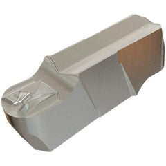 Iscar - 500E250GIFI Grade IC808, 5mm Cutting Width Carbide Grooving Insert - 13.5mm Max Depth of Cut, Neutral, 2.5mm Corner Radius, TiAlN Finish - USA Tool & Supply