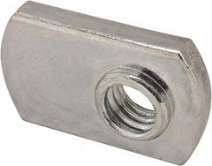 80/20 Inc. - 13mm Wide, Open Shelving Accessory/Component - Bright Zinc Finish, 21mm Long, Use with 30 Series - USA Tool & Supply