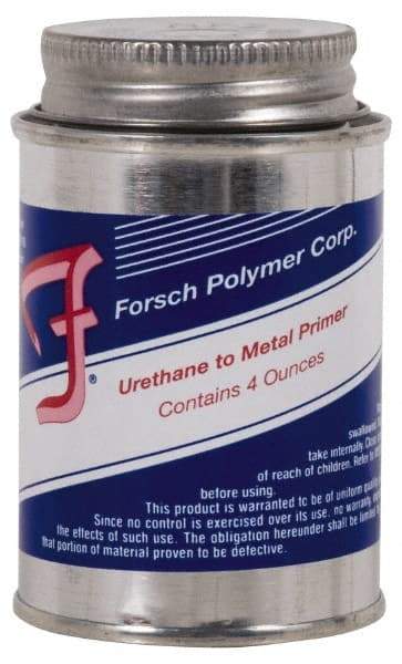 Forsch Polymer Corp - 4 Fluid Ounce, Clear Adhesive Primer - For Use with Metal - USA Tool & Supply