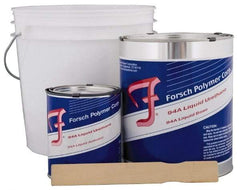 Forsch Polymer Corp - 10 Lb Kit Tan Polyurethane Castable Rubber - 100°F Max Operating Temp, 10 min Tack Free Dry Time, 24 hr Full Cure Time, Series URS 5194 - USA Tool & Supply