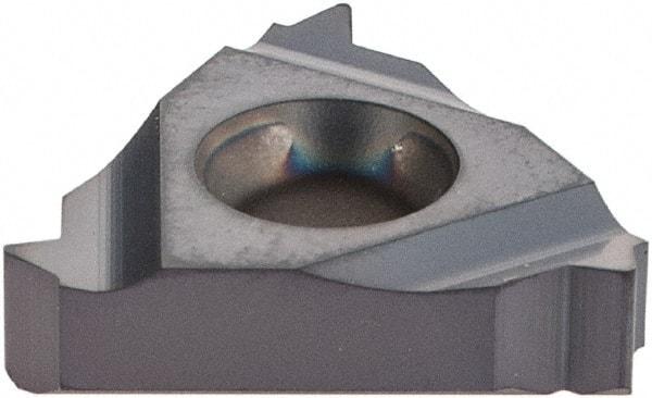 Iscar - 16ER External Right Hand 13 UN Laydown Threading Insert - Grade IC908, TiAlN Coated Carbide, 9.53mm Inscribed Circle - USA Tool & Supply