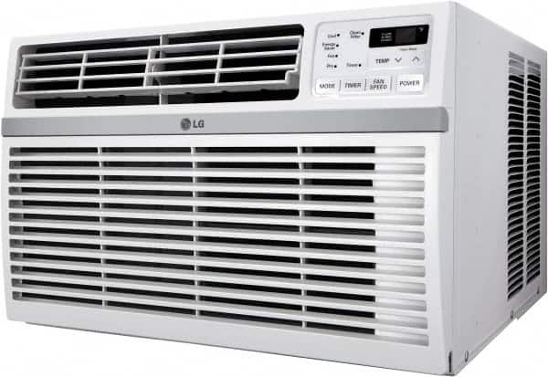 LG Electronics - 12,000 BTU 9 Amp 265 CFM Window Air Conditioner - USA Tool & Supply