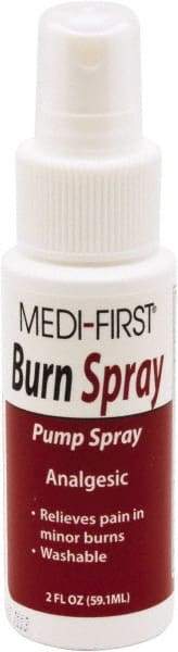 Medique - Antiseptics, Ointments, & Creams Type: Burn Relief Form: Spray - USA Tool & Supply