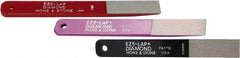 Value Collection - Coarse, Medium & Fine, 2" Length of Cut, Single End Diamond Hone - 250 Grit, 3/4" Wide x 3/16" High - USA Tool & Supply