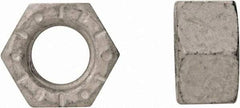 Bowmalloy - 7/16-14 Steel Right Hand Hex Nut - 11/16" Across Flats, 3/8" High, Bowma-Guard Finish - USA Tool & Supply