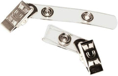 ADVANTUS - Retractable Straps Color: Clear Maximum Cord Length (Inch): 3 - USA Tool & Supply