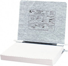 ACCO - 6", Letter Size, Dark Gray, Hanging Data Binders - USA Tool & Supply