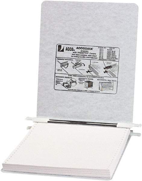 ACCO - 6", Letter Size, Dark Gray, Hanging Data Binders - USA Tool & Supply