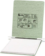 ACCO - 6", Letter Size, Light Green, Hanging Data Binders - USA Tool & Supply